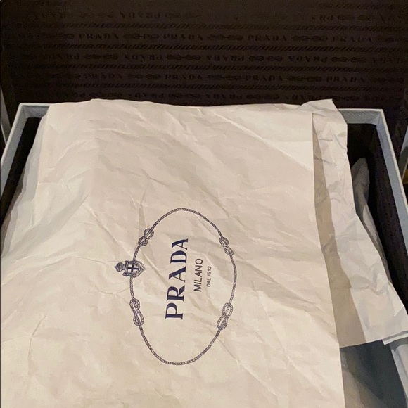 ❌SOLD❌ Authentic Prada 45mm Leather Sneakers (NWT) - Picture 11 of 12